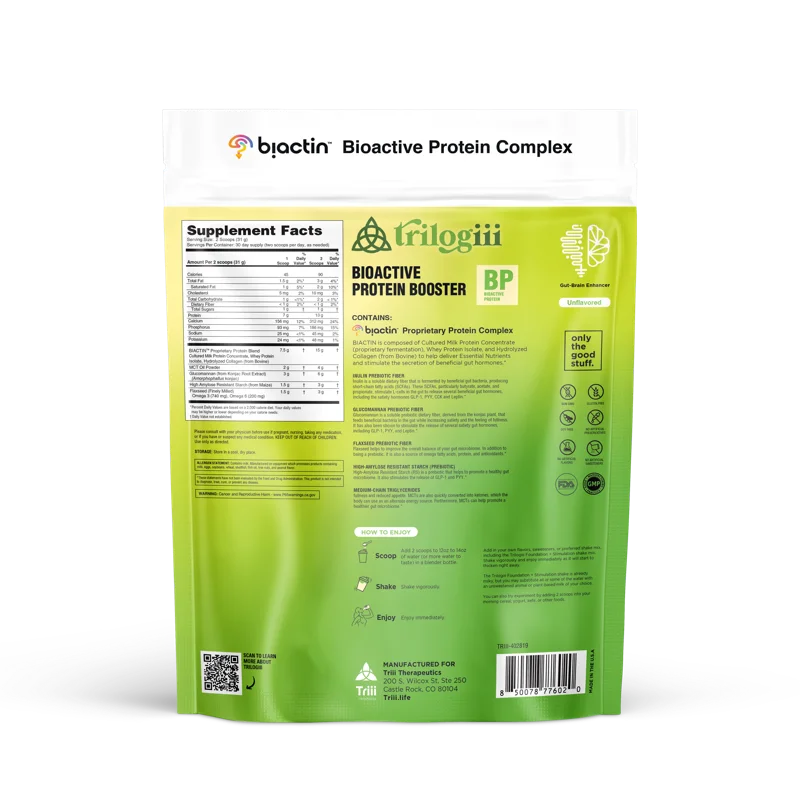BP Booster Supplement Facts